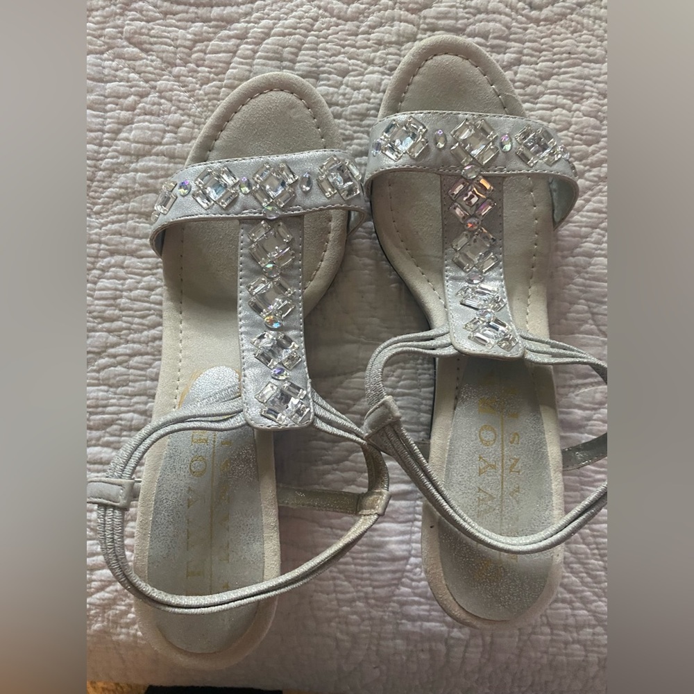 Silver Sandals